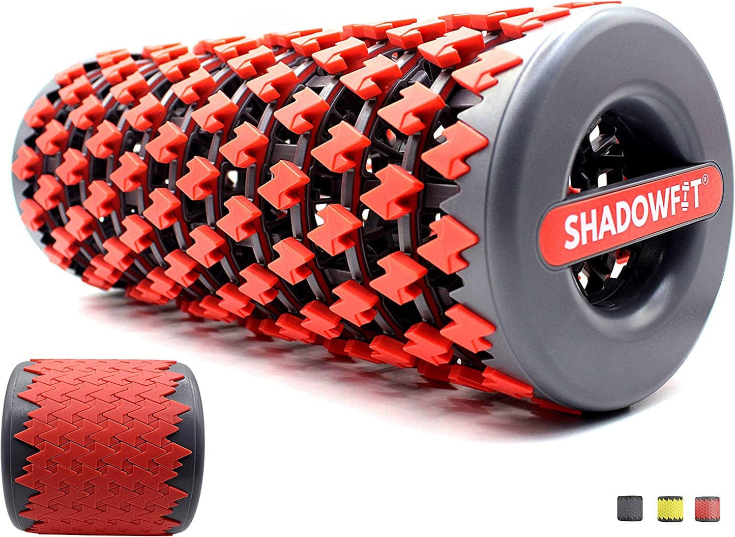 Shadowfit Foam Roller Equipment for Sore Muscle, Tissues ∣ Massage Rollers for Maximum Tension Relief ∣ High Density Foam for Deep Tissue Pain Relief, Thigh, Arms (Gray)