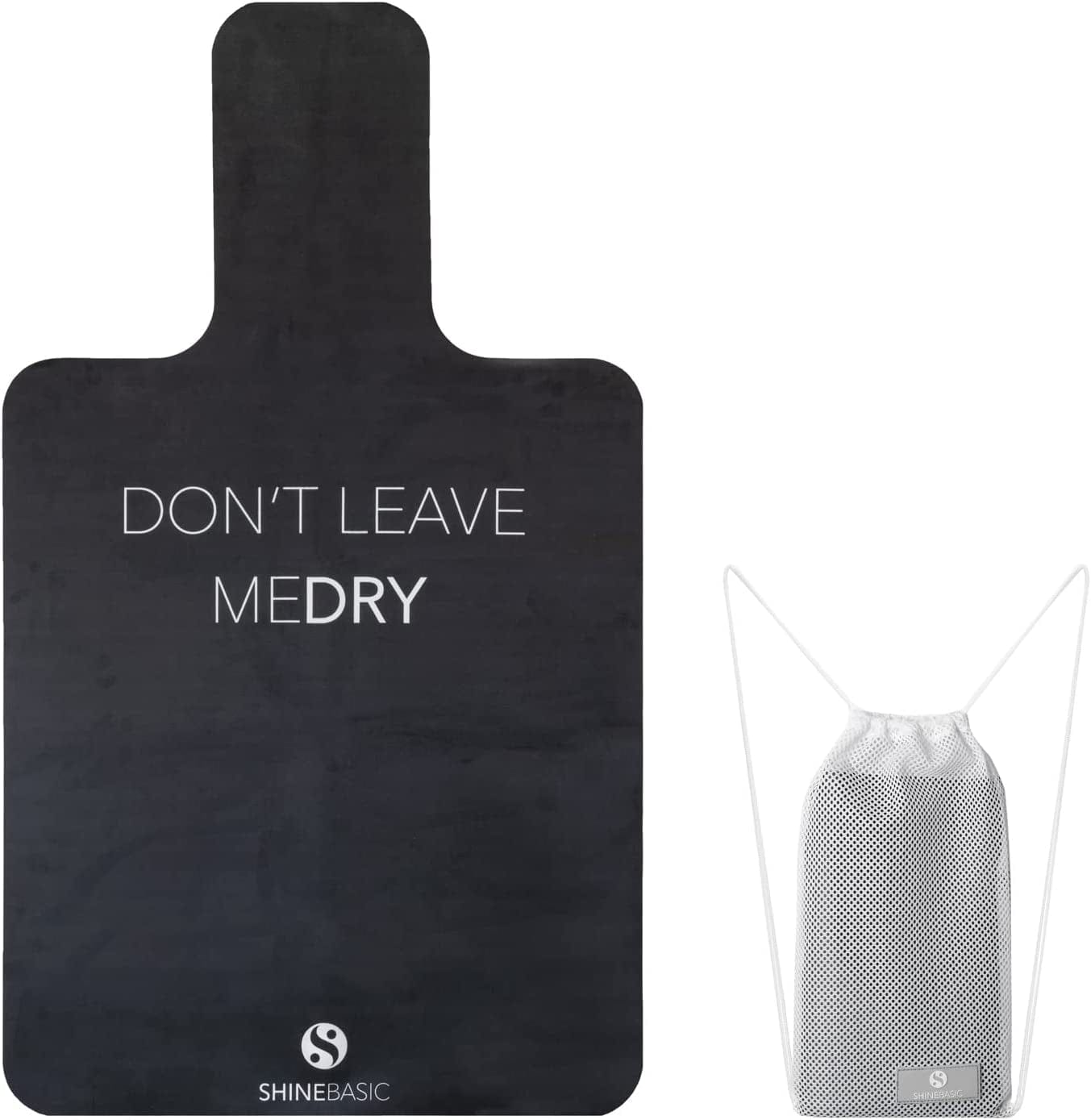 Shine Basic Pilates Reformer Mat - Extra Thin Material, Sweat Absorbing and Anti-Slip for Body Balance - Workout Cover Towels, Gym Studio Accessories, Professional Mats Equipment