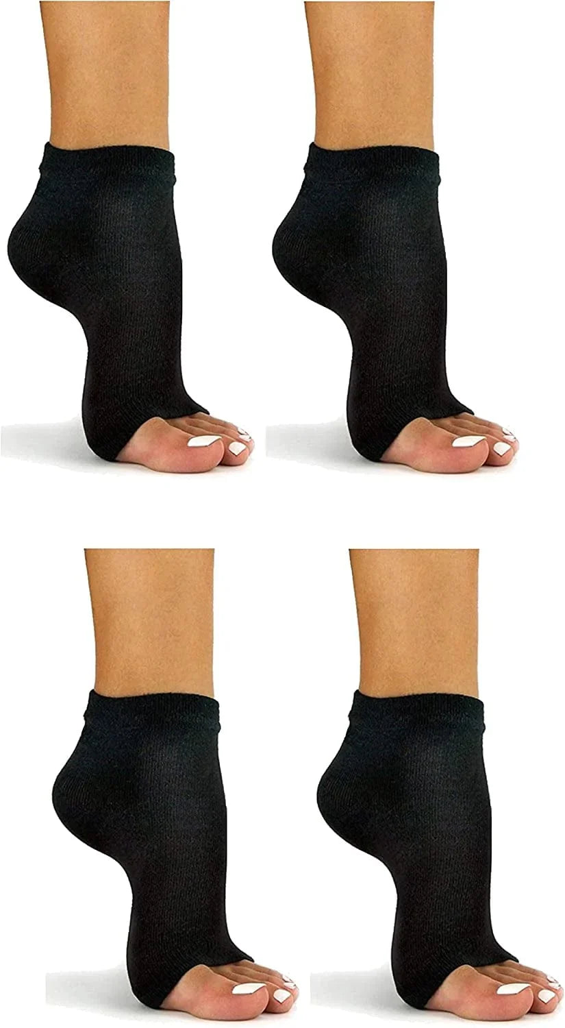 Soft Comfortable Cotton Toeless One Size Fits Most Socks