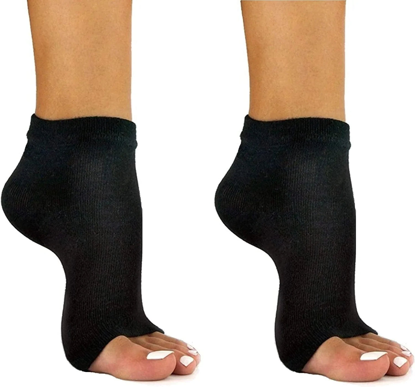 Soft Comfortable Cotton Toeless One Size Fits Most Socks