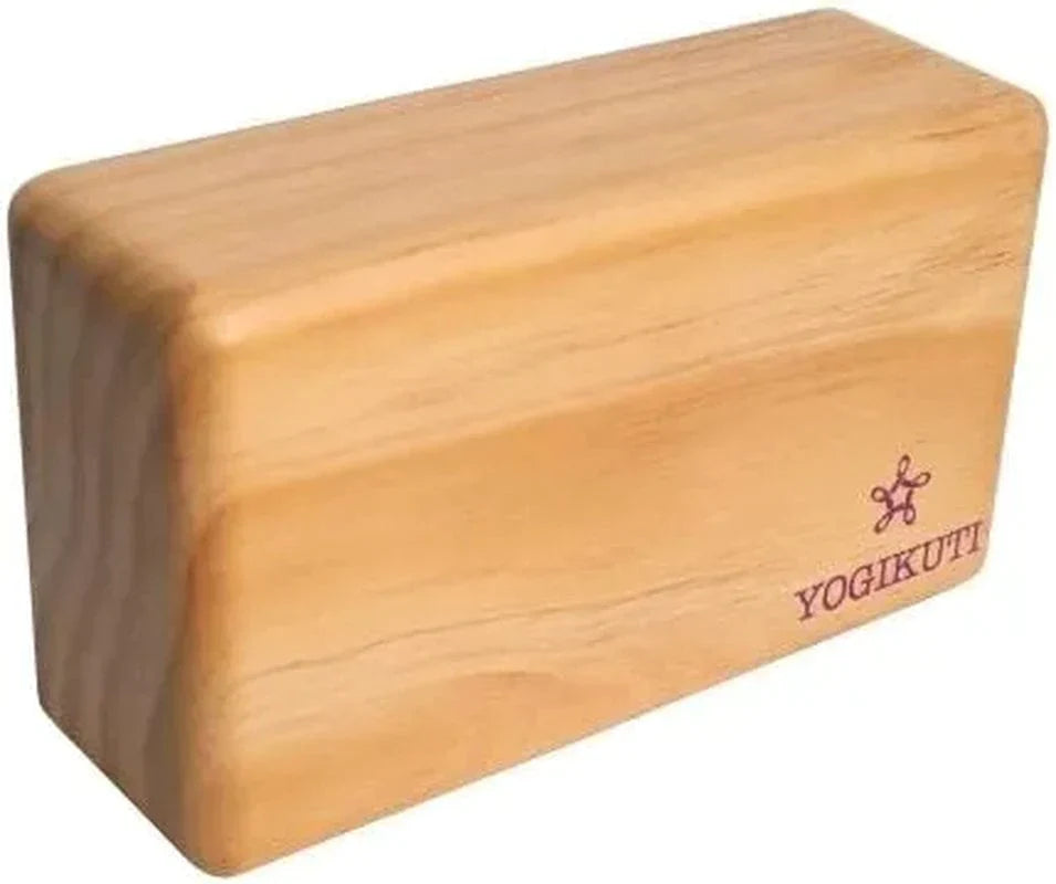 Solid Yoga Block,Pune Yogikuti Solid Wooden Yoga Block, Yoga Accessories, Yoga Prop, Wood Yoga Block