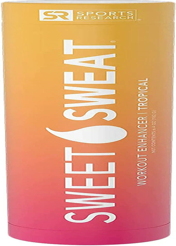 Sports Research Sweet Sweat Gel Get More from Your Workout: Workout Enhancer Makes You Sweat Faster & Harder - Try W/Waist Trimmer - Men’S & Women’S Toning Sweat Cream