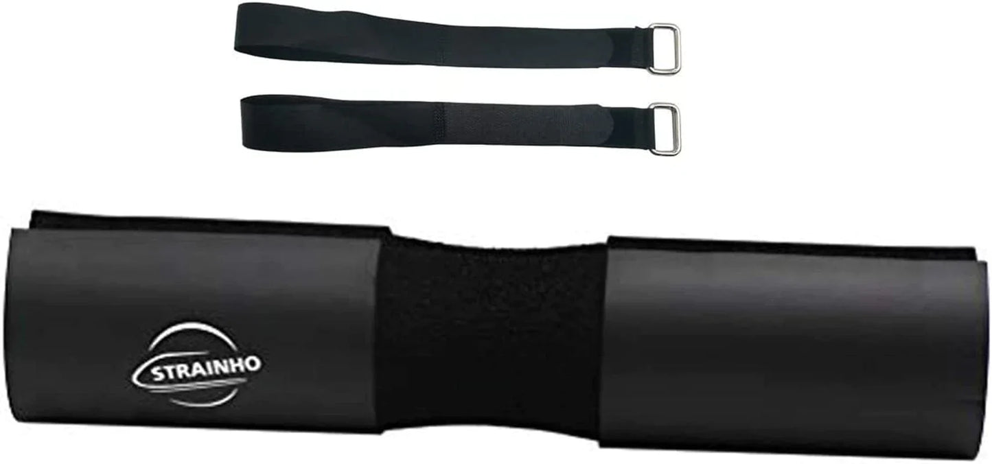 Strainho Olympic Bar Pad, Thick Memory Barbell Sponge, Working Out Barbell Squat Pad Gym Foam Pad, Protective Bridge Barbell Cushion Pad for Squats, Hip Thrust, Lunges, Gym Accessories for Women