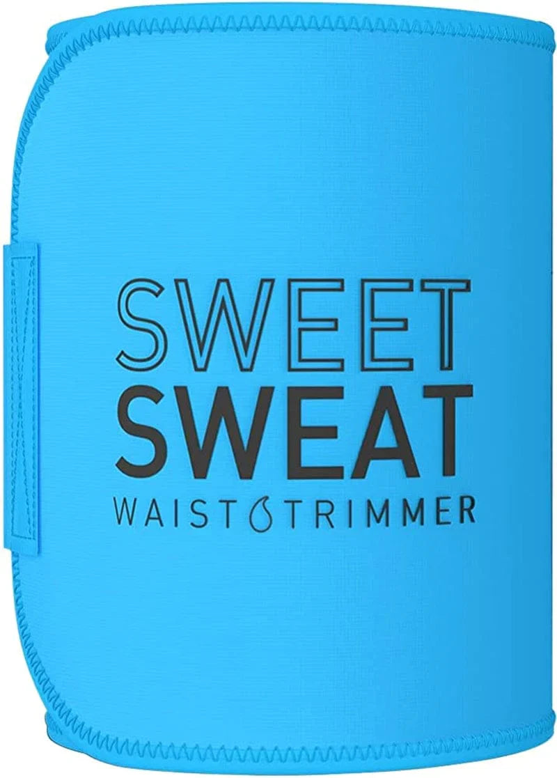 Sweet Sweat Waist Trimmer, by Sports Research - Sweat Band Increases Stomach Temp to Cut Water Weight