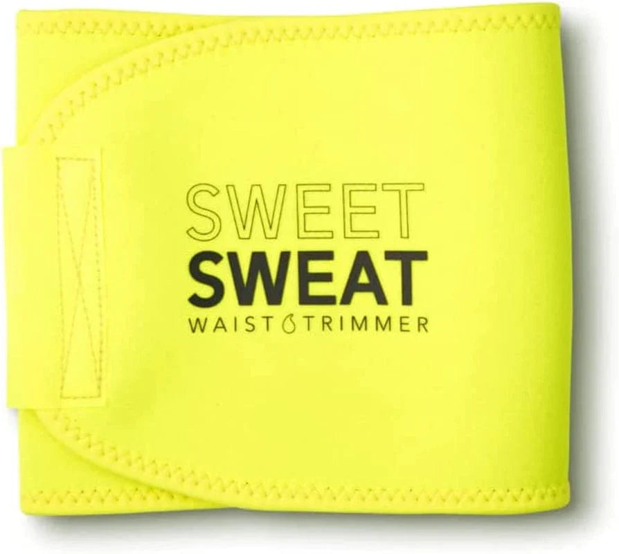 Sweet Sweat Waist Trimmer, by Sports Research - Sweat Band Increases Stomach Temp to Cut Water Weight