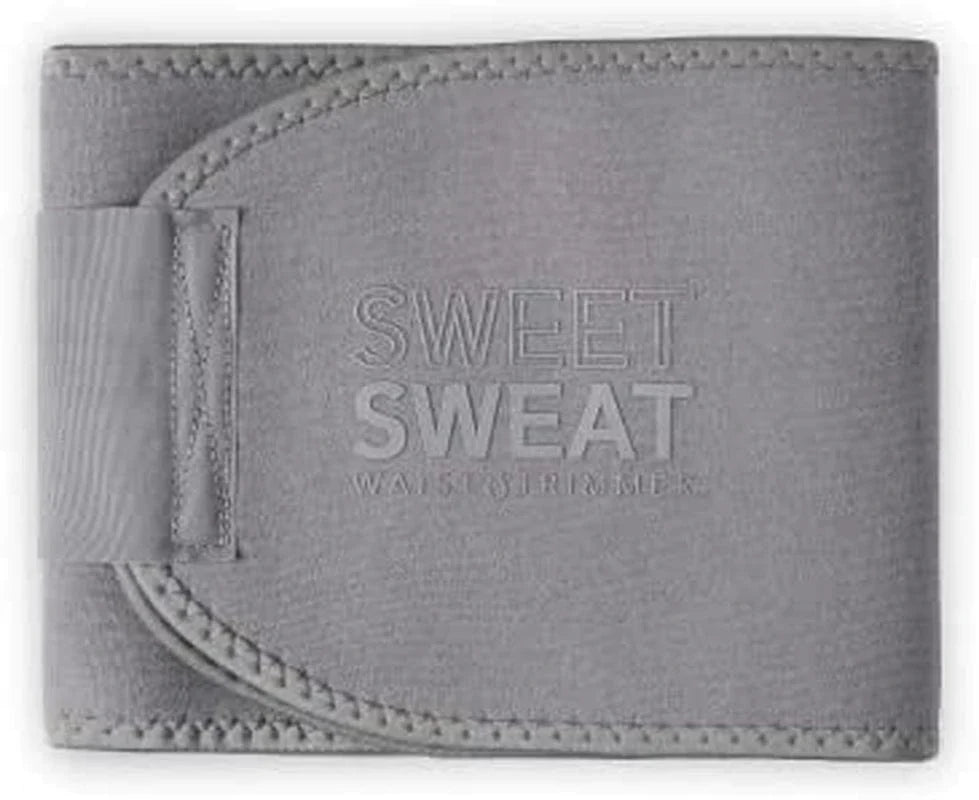Sweet Sweat Waist Trimmer, by Sports Research - Sweat Band Increases Stomach Temp to Cut Water Weight