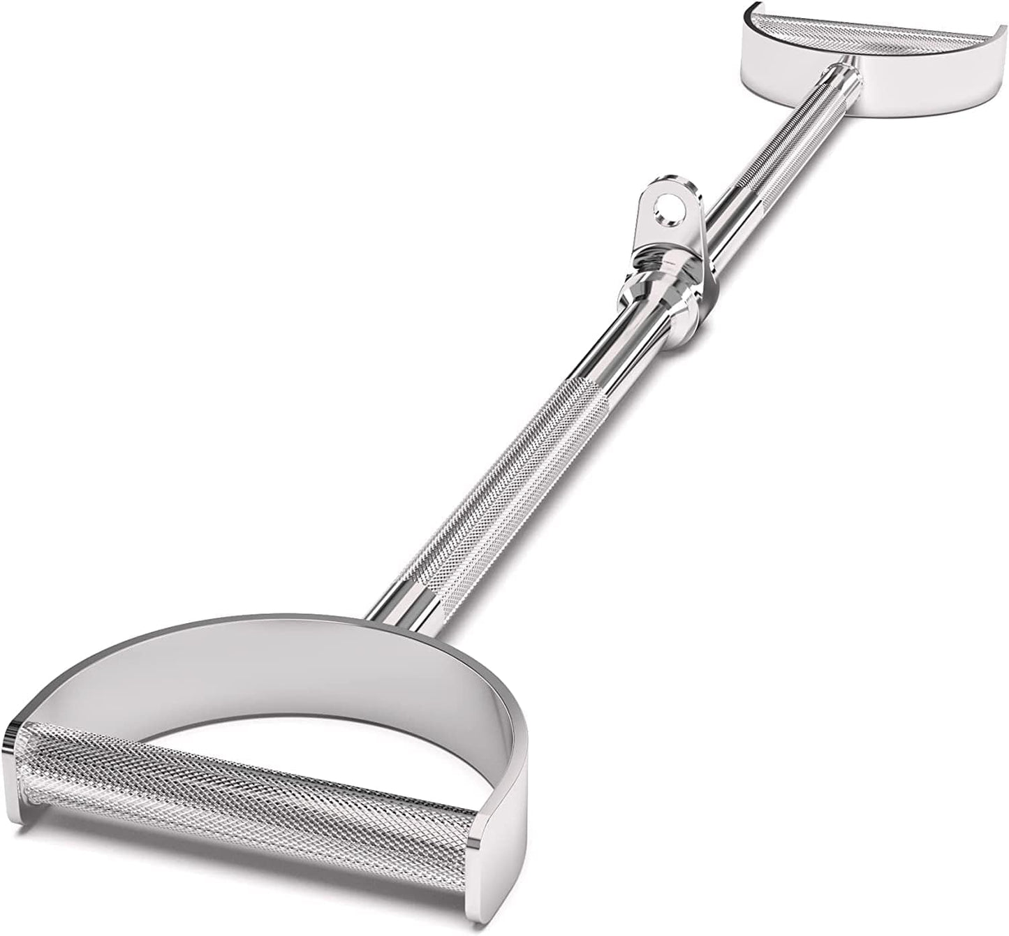 Synergee Pro-Style LAT Bar Cable Attachment. Universal Attachment for Cable Machines. Pull Down/Press down Bar Accessory. Available Sizes 24”, 34” and 38”