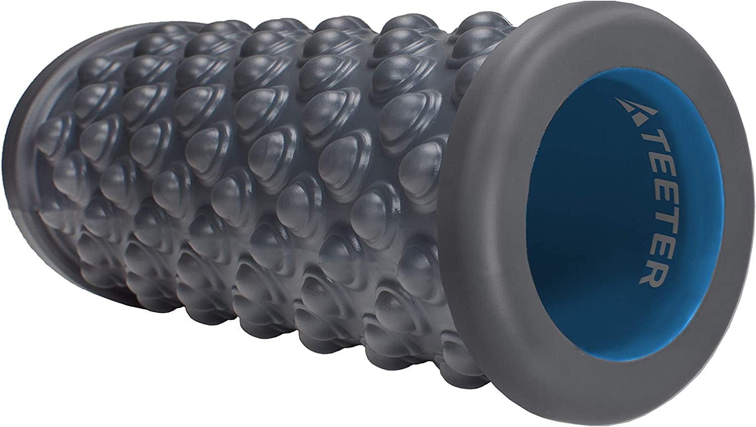 Teeter Massage Foam Roller - Textured for Deep Tissue Muscle Relief to Boost Recovery, Flexibility, Mobility - Back Pain Relief, Sports Massage, Myofascial Release