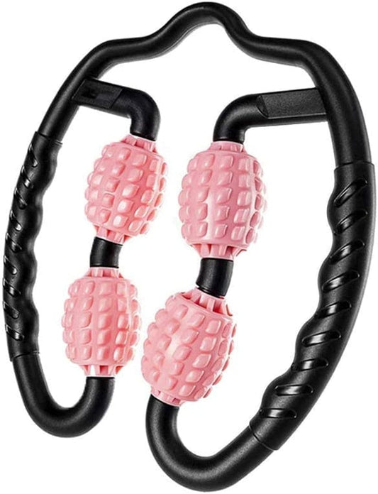 Ubrand OYINDIZ Muscle Roller, Deep Tissue Trigger Point Self Muscle Foam Rollers Arm Leg for Relieve Muscle Soreness, Stiffness and Tight Muscles … (Pink)