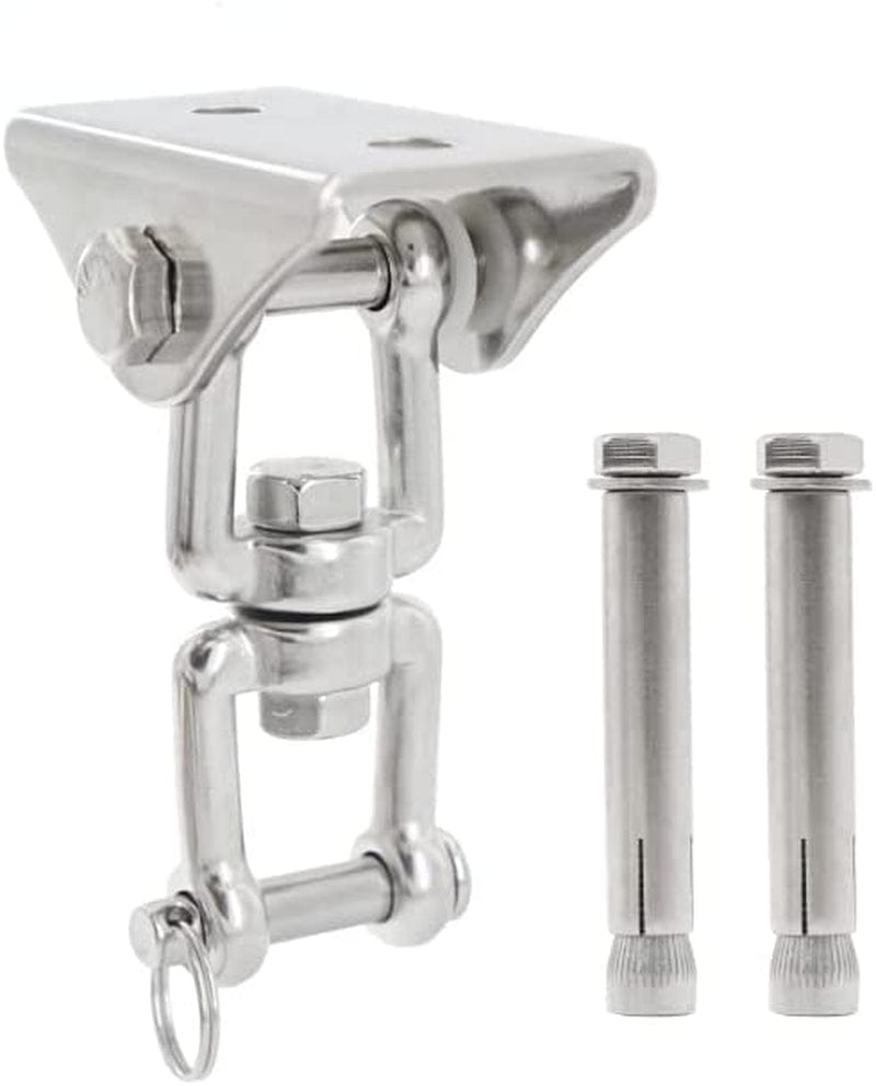 Wall Ceiling Mount Bracket for Suspension Strap Trainer, 500KG Capacity, Body Weight Strength Training Systems, Aerial Yoga Swing & Hammock, Resistance Band, Battle Rope, Boxing Equipment