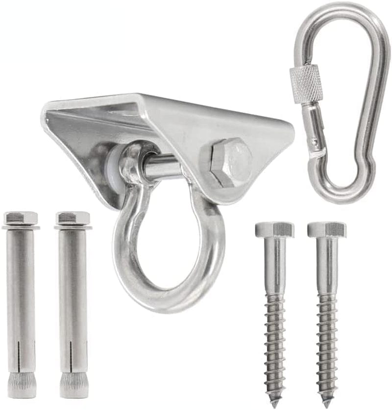 Wall Ceiling Mount Bracket for Suspension Strap Trainer, 500KG Capacity, Body Weight Strength Training Systems, Aerial Yoga Swing & Hammock, Resistance Band, Battle Rope, Boxing Equipment