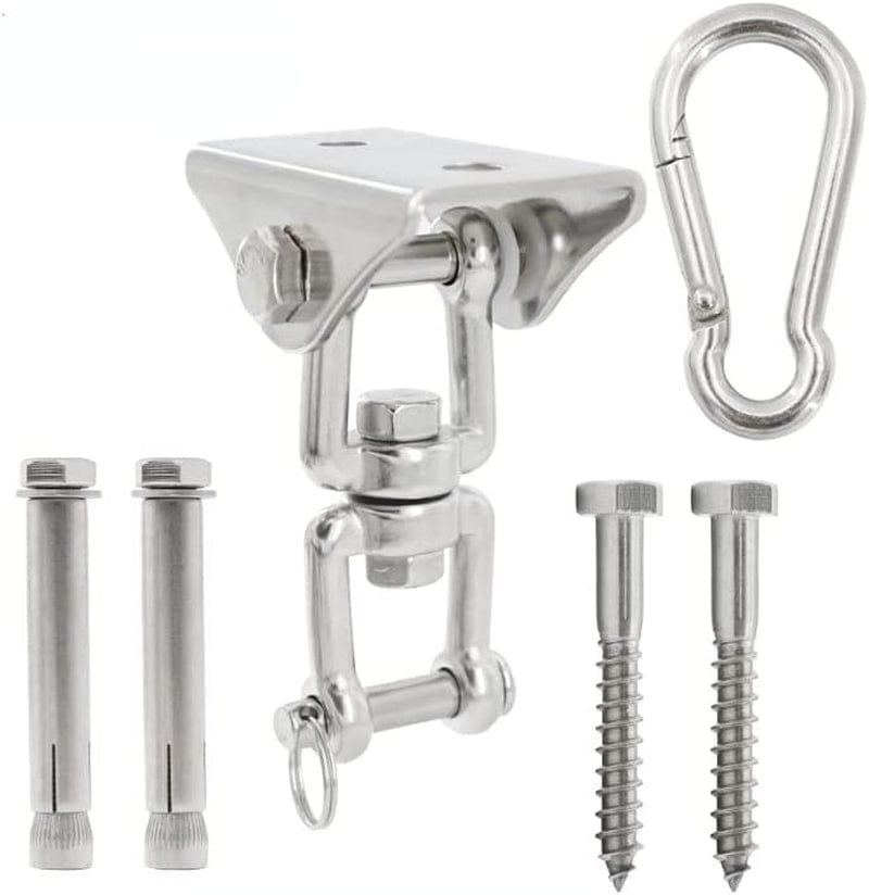 Wall Ceiling Mount Bracket for Suspension Strap Trainer, 500KG Capacity, Body Weight Strength Training Systems, Aerial Yoga Swing & Hammock, Resistance Band, Battle Rope, Boxing Equipment