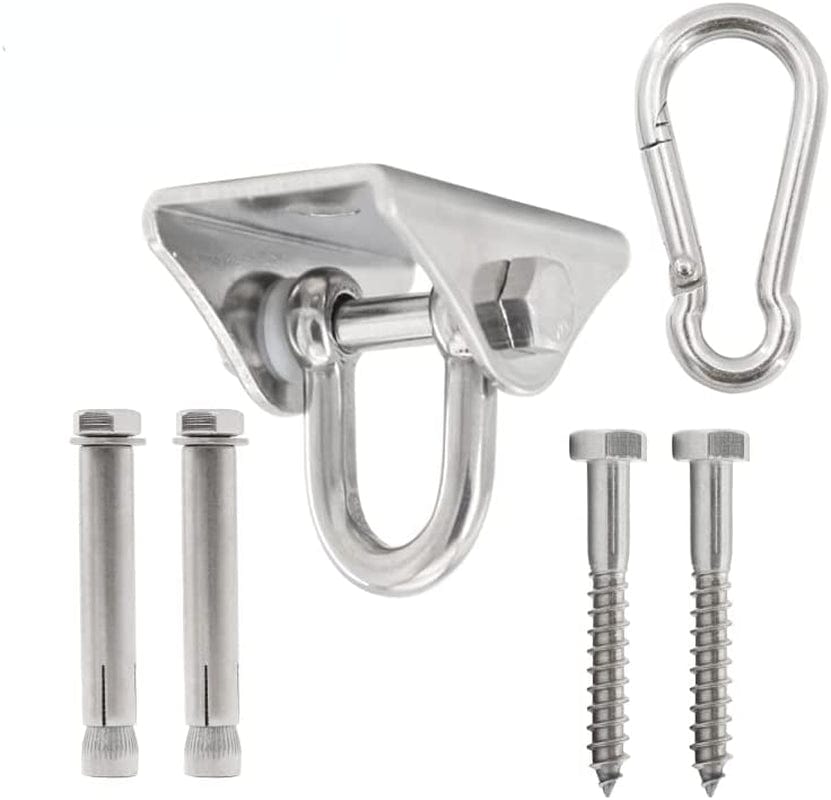 Wall Ceiling Mount Bracket for Suspension Strap Trainer, 500KG Capacity, Body Weight Strength Training Systems, Aerial Yoga Swing & Hammock, Resistance Band, Battle Rope, Boxing Equipment