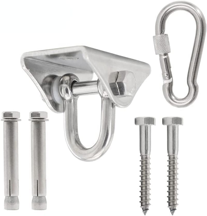 Wall Ceiling Mount Bracket for Suspension Strap Trainer, 500KG Capacity, Body Weight Strength Training Systems, Aerial Yoga Swing & Hammock, Resistance Band, Battle Rope, Boxing Equipment