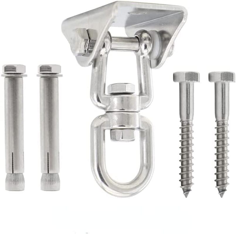 Wall Ceiling Mount Bracket for Suspension Strap Trainer, 500KG Capacity, Body Weight Strength Training Systems, Aerial Yoga Swing & Hammock, Resistance Band, Battle Rope, Boxing Equipment