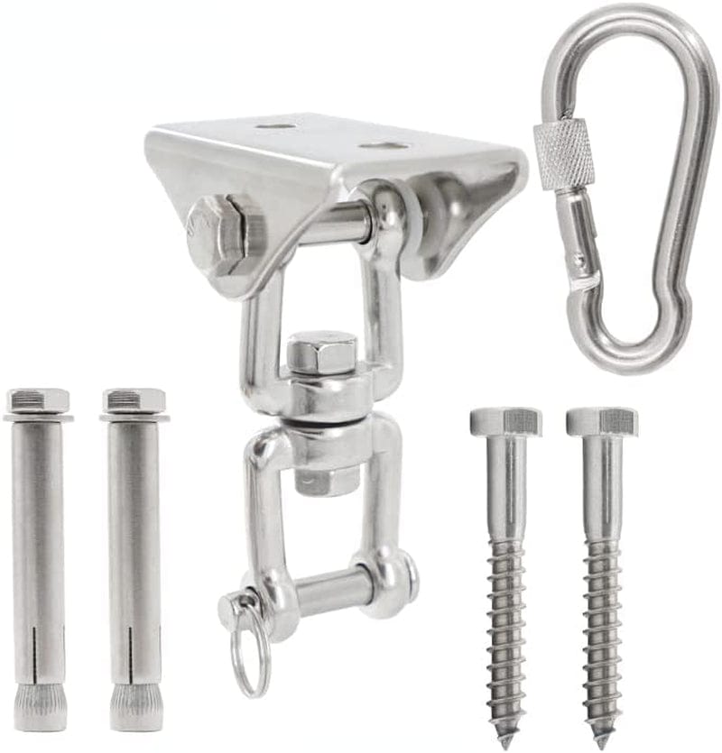 Wall Ceiling Mount Bracket for Suspension Strap Trainer, 500KG Capacity, Body Weight Strength Training Systems, Aerial Yoga Swing & Hammock, Resistance Band, Battle Rope, Boxing Equipment