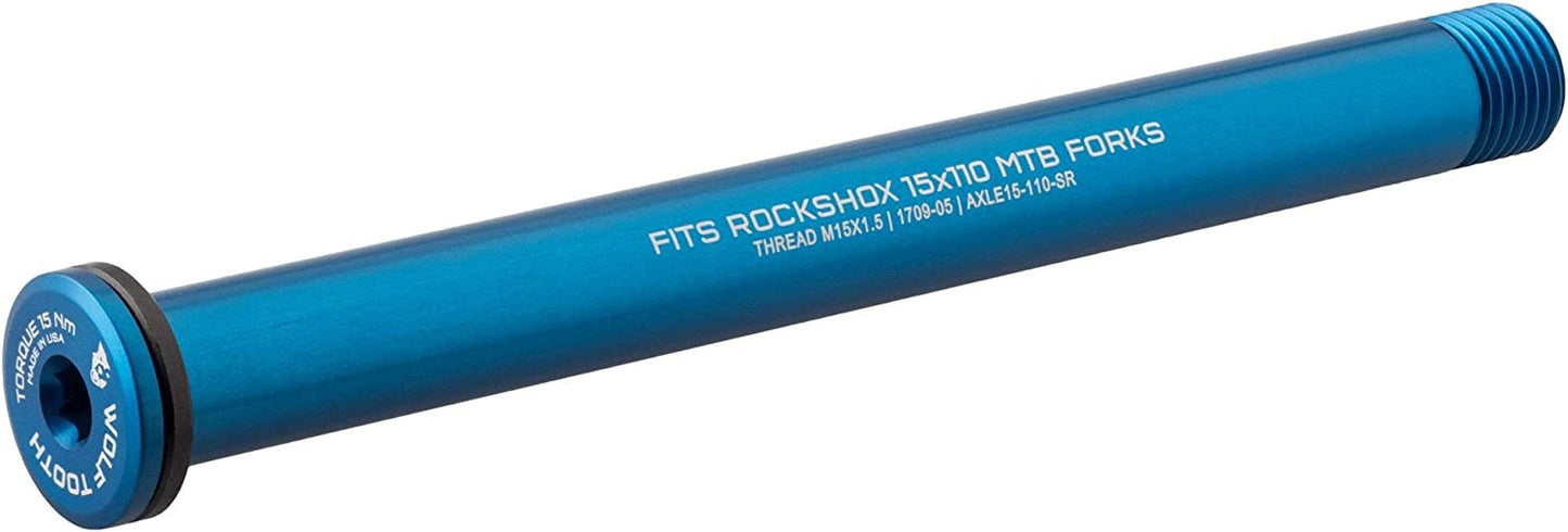 Wolf Front Axle for Rockshox Suspension Forks and Fat Forks