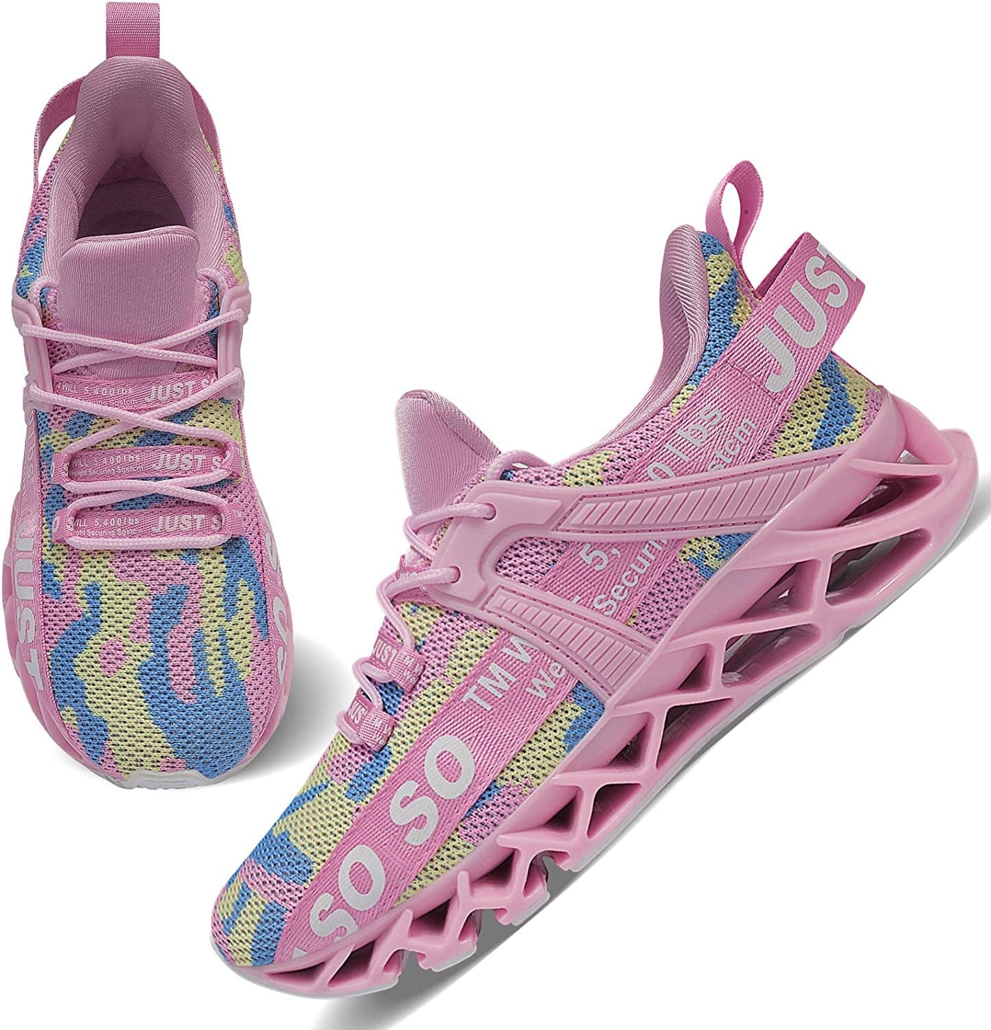 Wonesion Womens Walking Running Shoes Athletic Blade Non Slip Tennis Fashion Sneakers