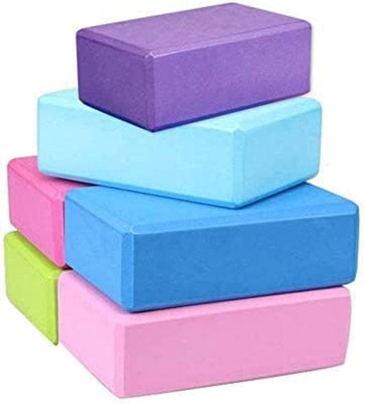 XIAOHESHOP High Density EVA Foam Bricks Yoga Foam Exercise Blocks
