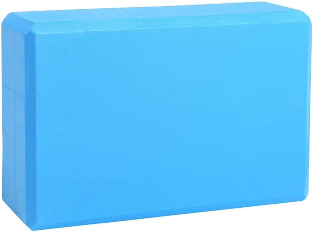 XMHMLF Yoga Block, High Density EVA Foam Fitness Brick Non-Slip Pilates Block High Support Soft Comfortable Edges Lightweight Meditation Accessories for Women