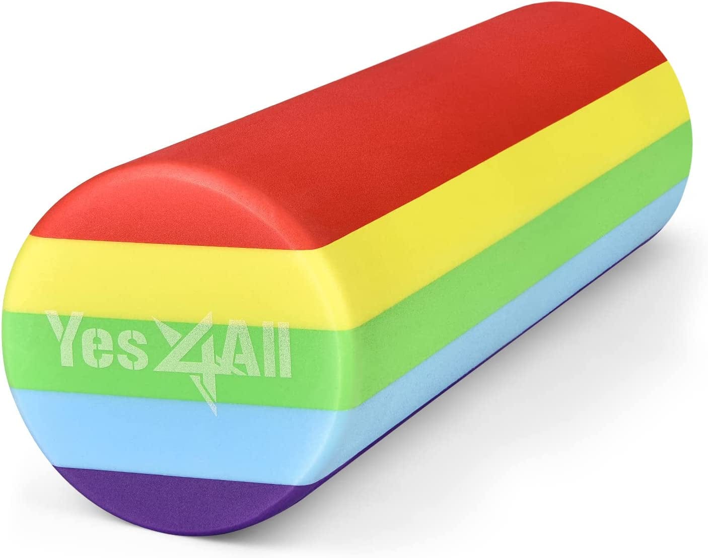 Yes4All Medium-Density round EVA Foam Roller 12", 18", 24", 36" for Back, Legs, Exercise, Deep Tissue, Physical Activities and Muscle Massage