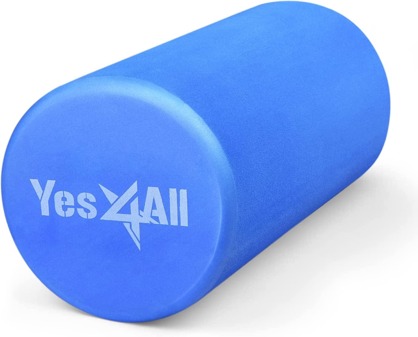 Yes4All Medium-Density round EVA Foam Roller 12", 18", 24", 36" for Back, Legs, Exercise, Deep Tissue, Physical Activities and Muscle Massage