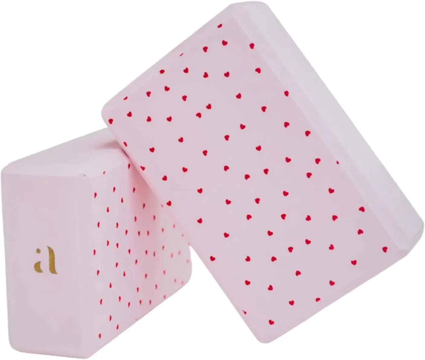 Yoga Blocks 2 Pack - High Density Lightweight EVA Foam Yoga Bricks - Home and Travel Yoga Block Set - Yogi Accessories and Props