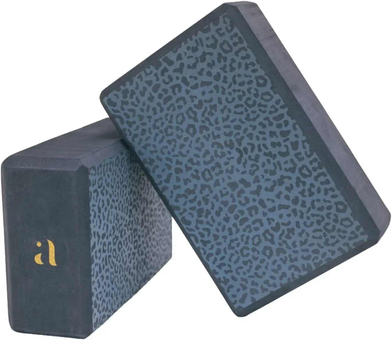 Yoga Blocks 2 Pack - High Density Lightweight EVA Foam Yoga Bricks - Home and Travel Yoga Block Set - Yogi Accessories and Props