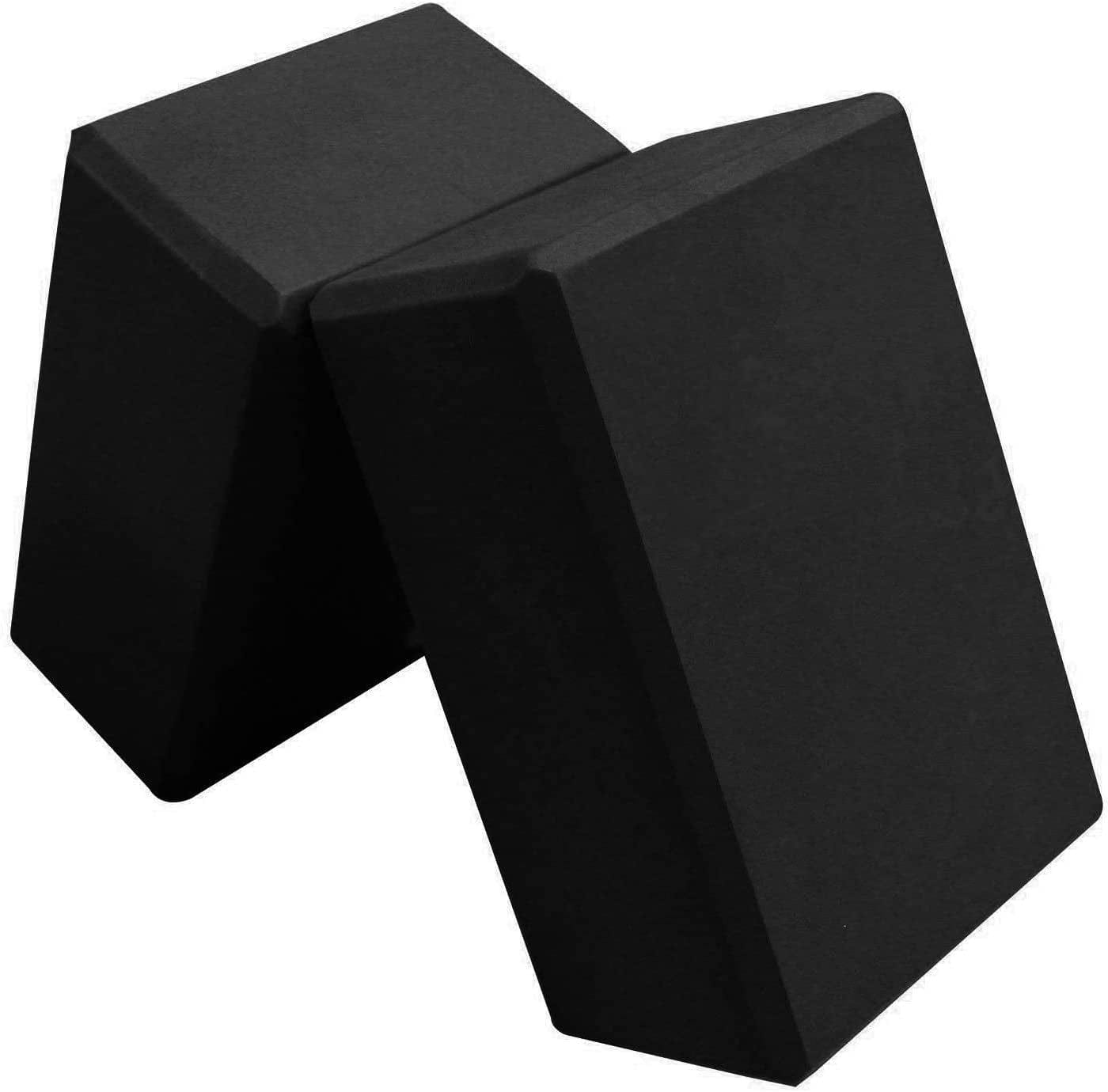 Yoga Blocks-2Pc Blocks Set-High Density EVA Foam Blocks to Support and Deepen Poses,Improve Strength and Balance and Flexibility-Lightweight, Perfect for Home or Gym