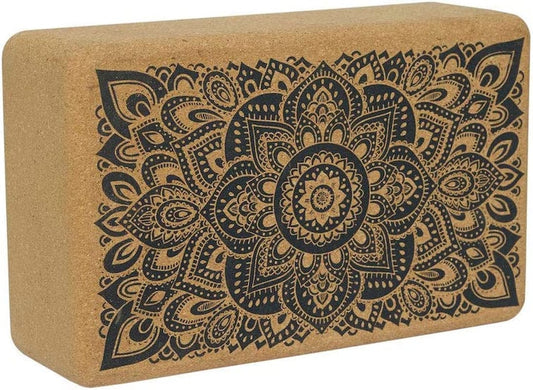 YOGA DESIGN LAB | the BLOCK | Premium, Colorful, Eco Yoga Block | Printed Non Slip Grip Designed to Improve Your Practice | Travel Friendly