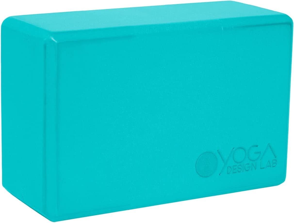 YOGA DESIGN LAB | the BLOCK | Premium, Colorful, Eco Yoga Block | Printed Non Slip Grip Designed to Improve Your Practice | Travel Friendly