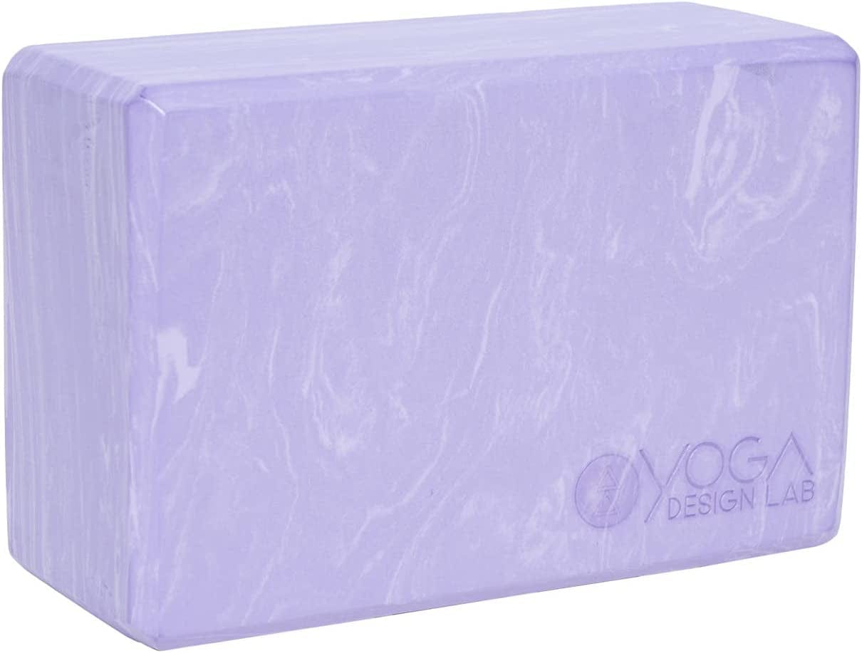 YOGA DESIGN LAB | the BLOCK | Premium, Colorful, Eco Yoga Block | Printed Non Slip Grip Designed to Improve Your Practice | Travel Friendly