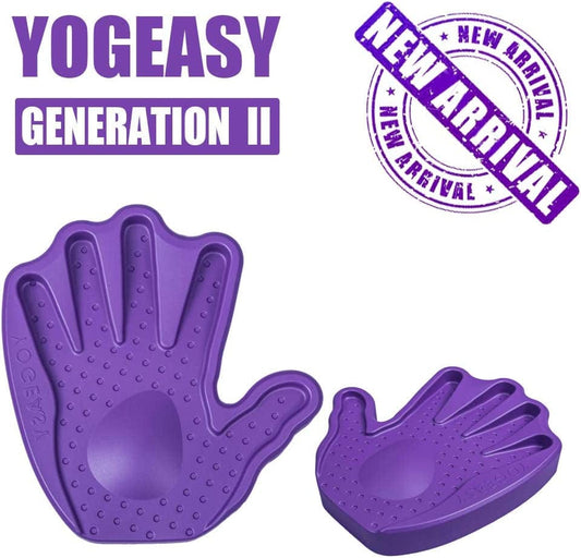 YOGEASY Yoga Blocks 2 Pack-Supportive Soft Non-Slip Surface for Yoga,Pilates,Push-Up(7.0")